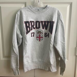 Brown University Logo Crewneck Sweatshirt